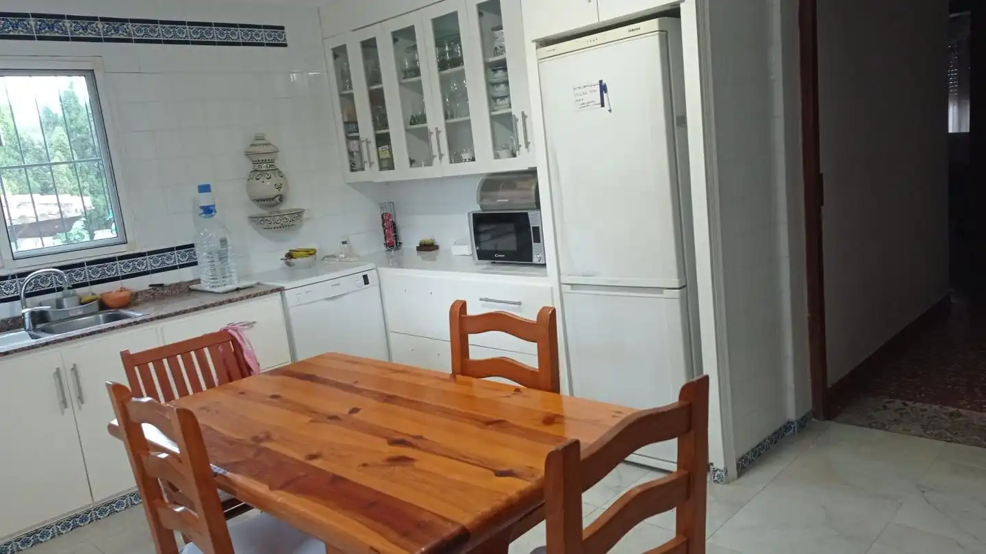 Cuina de Finca rústica en venda en Elche / Elx amb Jardí privat, Terrassa i Piscina