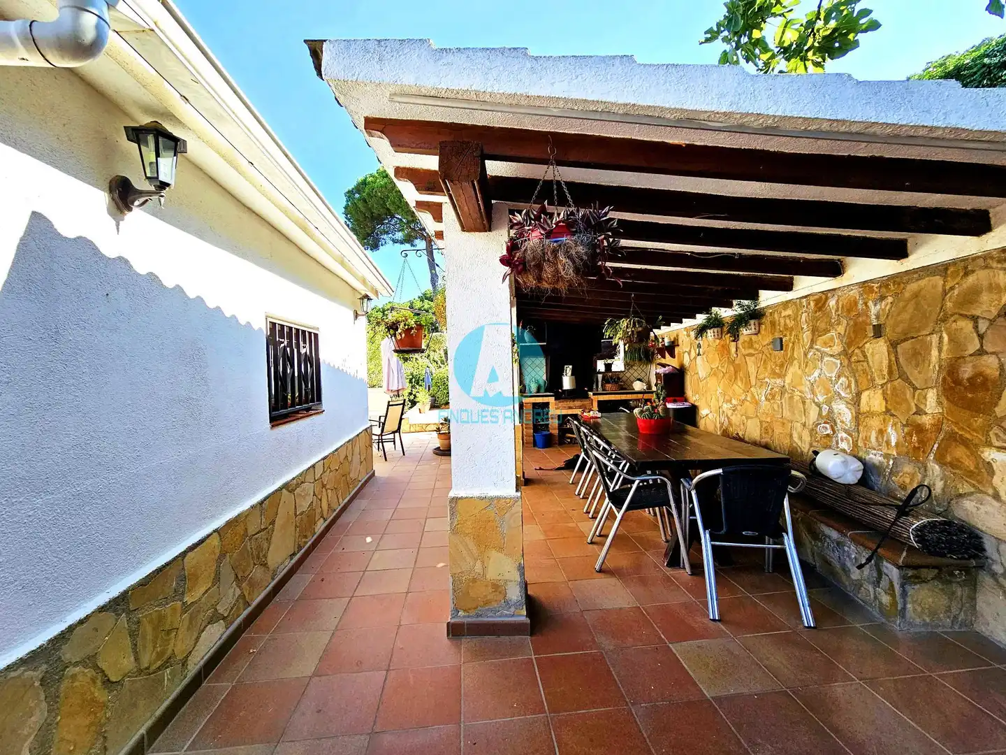 Jardí de Casa o xalet en venda en Dosrius amb Aire condicionat, Jardí privat i Terrassa