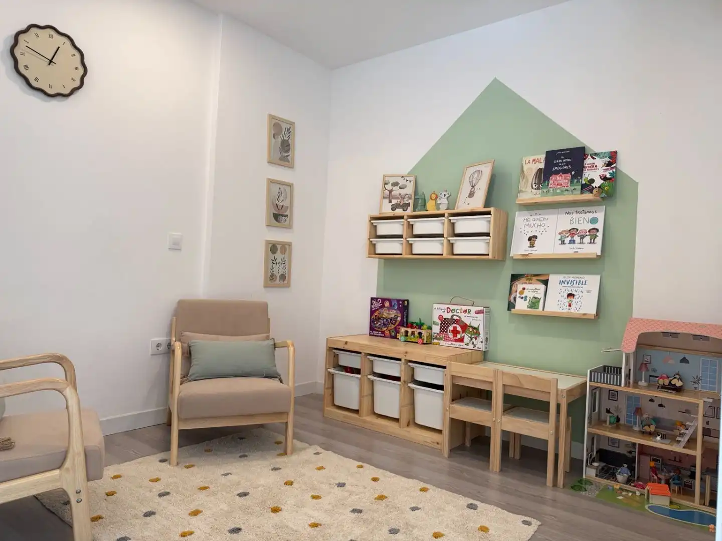 Wohnzimmer von Büro zur Miete in Valencia mit Klimaanlage, Internet und Alarm