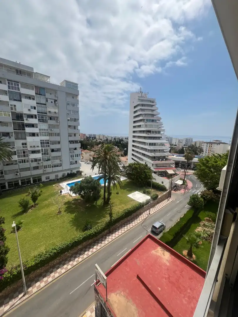 Exterior view of Flat for sale in Benalmádena  with Air Conditioner, Heating and Private garden