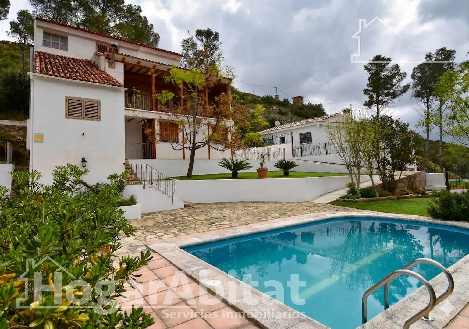 Vista exterior de Casa o chalet en venta en Gandia con Calefacción, Jardín privado y Terraza