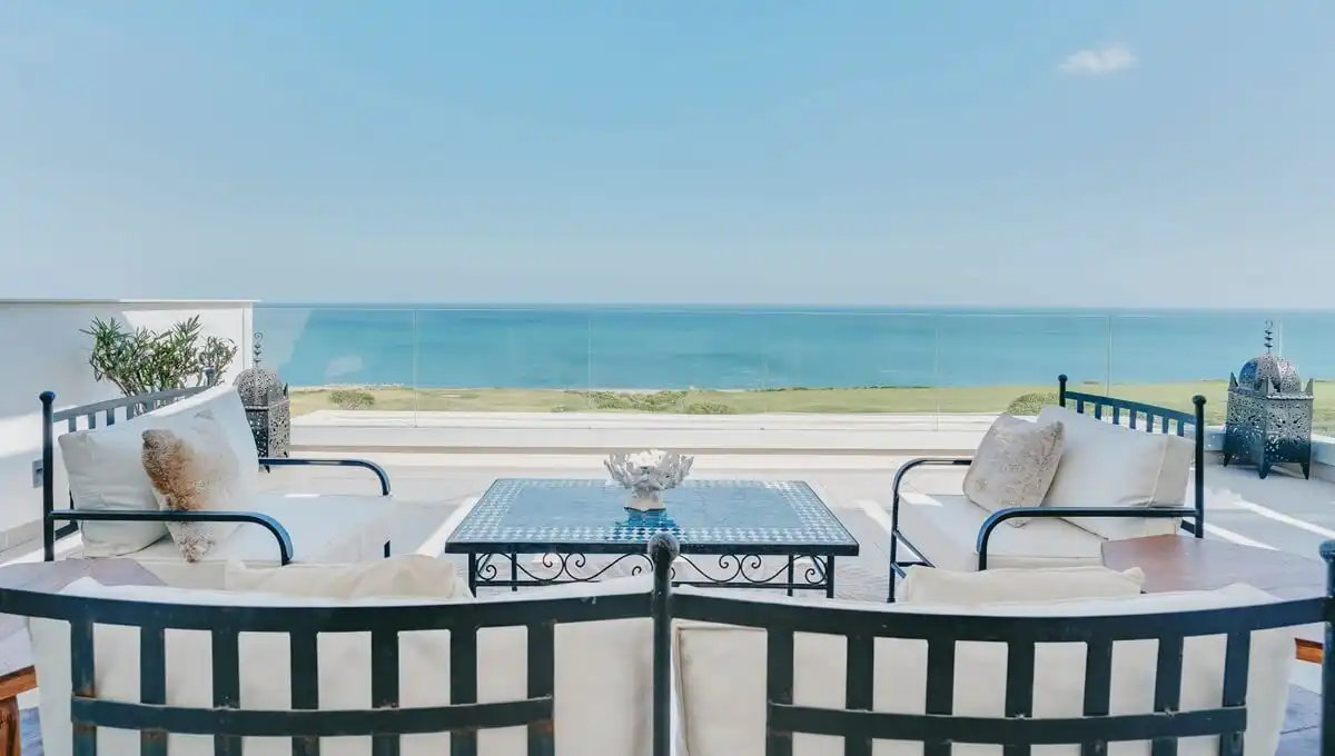 Terraza de Ático en venta en La Alcaidesa con Aire acondicionado, Calefacción y Jardín privado