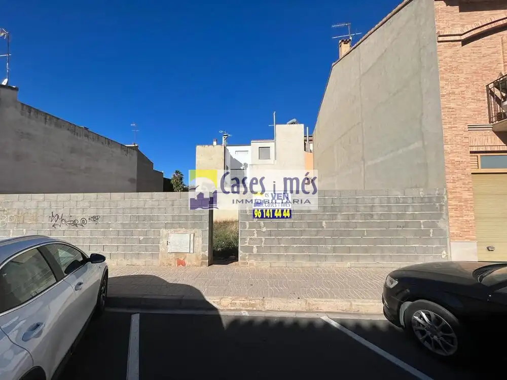 Terreno residenziale in vendita a Rafelbuñol / Rafelbunyol
