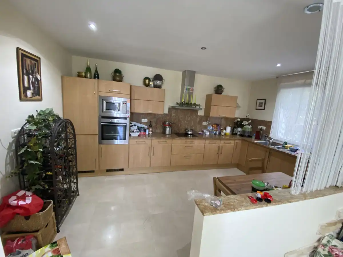 Cocina de Casa adosada en venta en Ojén con Aire acondicionado, Amueblado y TV