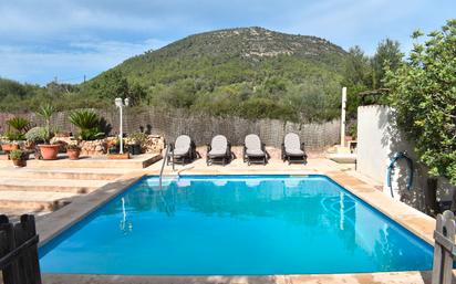 Piscina de Finca rústica en venda en Llucmajor amb Aire condicionat, Terrassa i Piscina