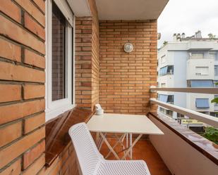 Balcony of Flat to rent in Girona Capital