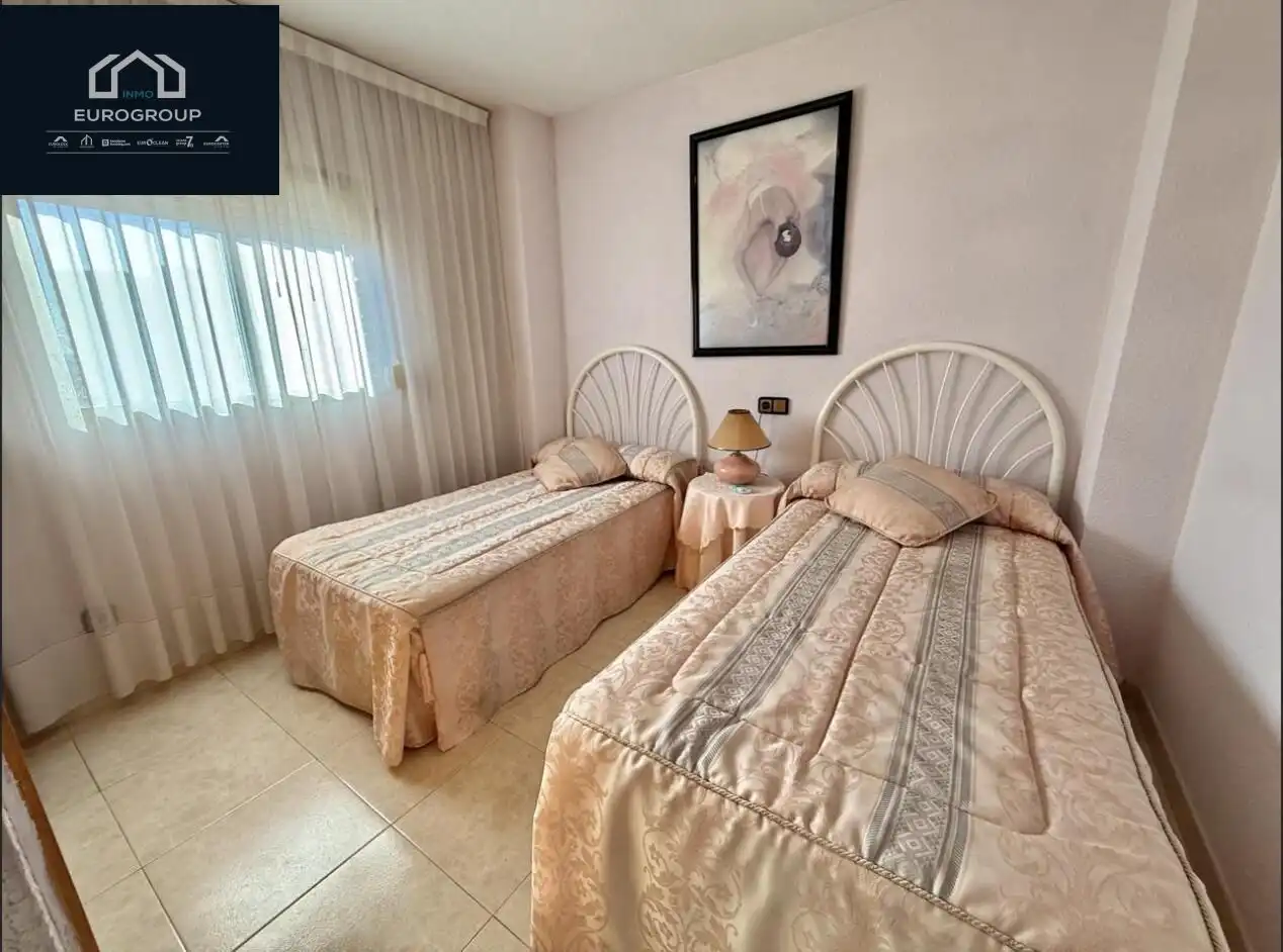 Bedroom of Apartments for rent in Benidorm  with Air Conditioner, Heating and Furnished