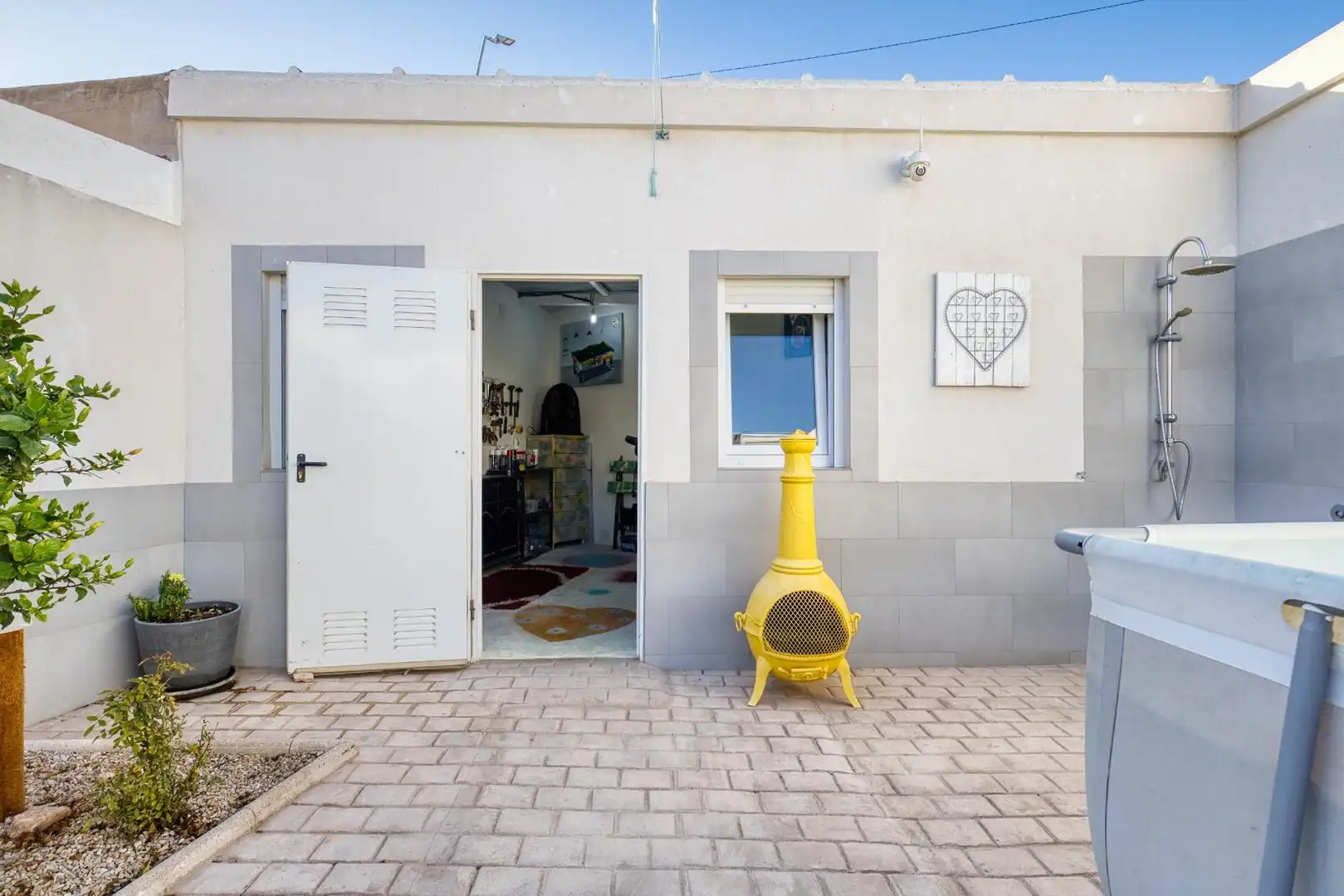 Vista exterior de Casa adosada en venta en Torre-Pacheco con Aire acondicionado, Calefacción y Jardín privado