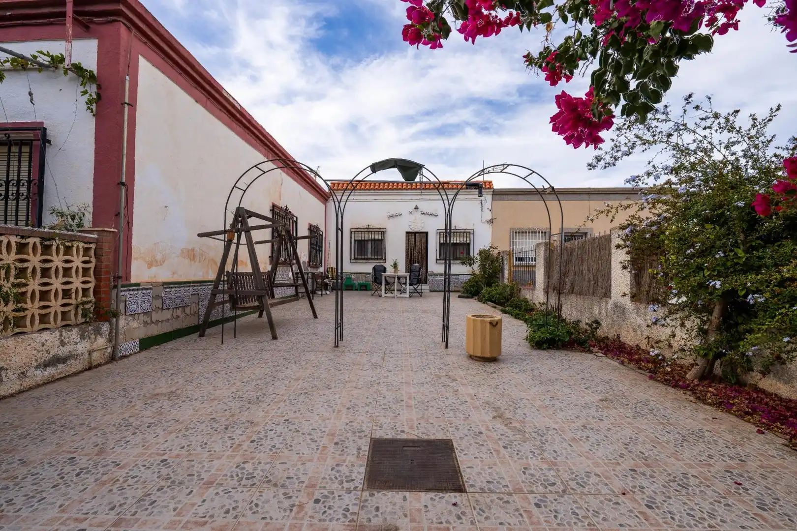 Vista exterior de Casa o chalet en venta en Alhama de Almería con Jardín privado y Terraza