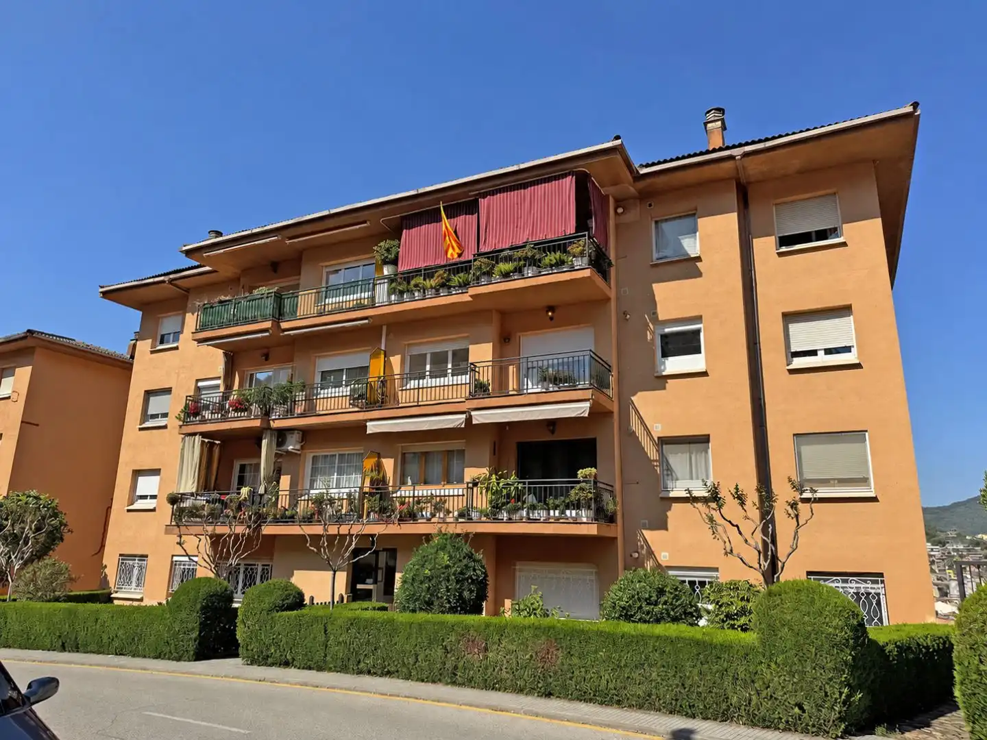 Exterior view of Flat for sale in Arbúcies  with Air Conditioner, Terrace and Balcony