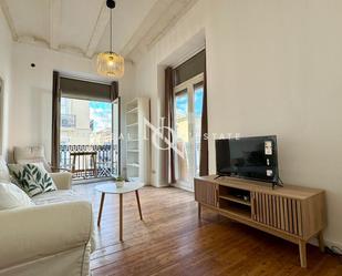 Living room of Flat to rent in  Valencia Capital  with Air Conditioner, Heating and Furnished