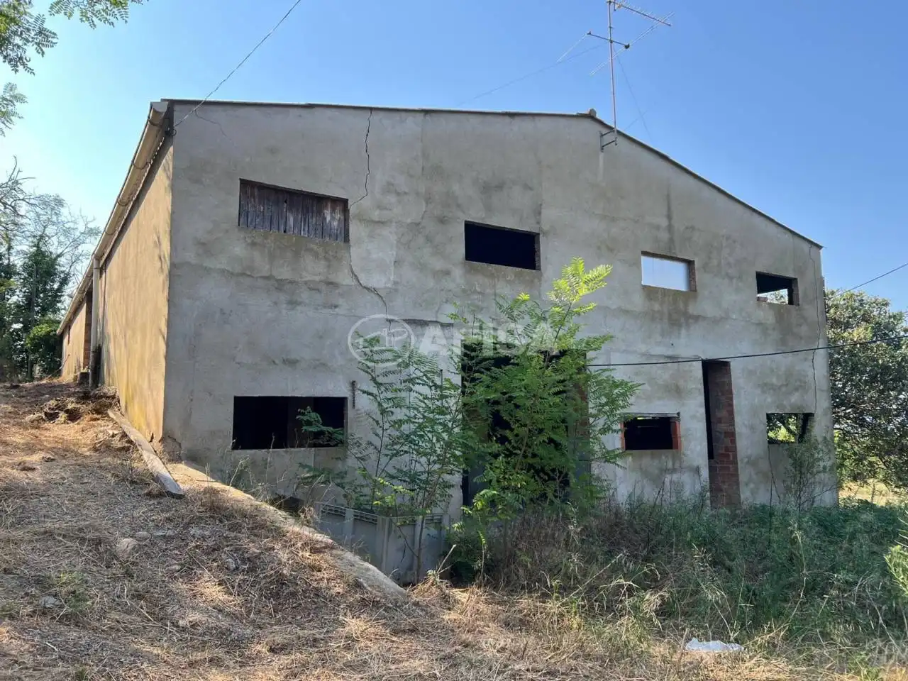 Vista exterior de Finca rústica en venda en Les Franqueses del Vallès, Barcelona