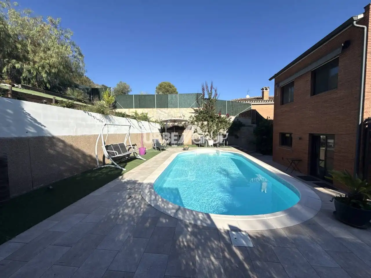 Piscina de Casa o xalet en venda en Masquefa amb Aire condicionat, Calefacció i Jardí privat