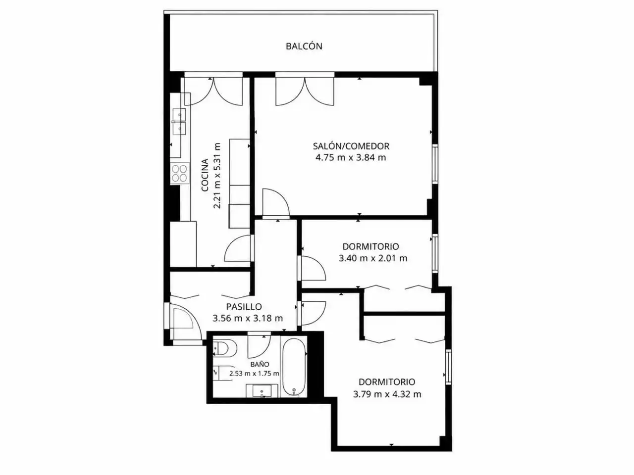 Appartement compact avec terrasse à vendre à Calle París, imagen 36