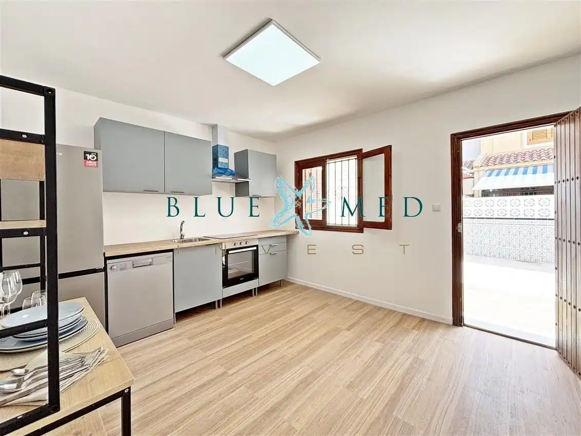 Kitchen of Houses for sale in Mazarrón  with Terrace, Storage room and Furnished