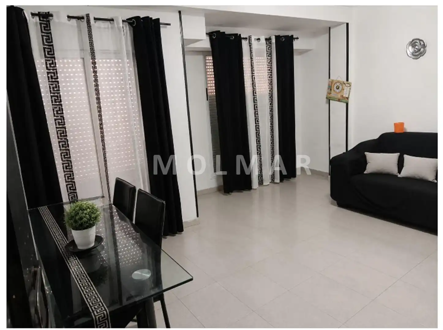 Living room of Flat for sale in Almansa  with Furnished