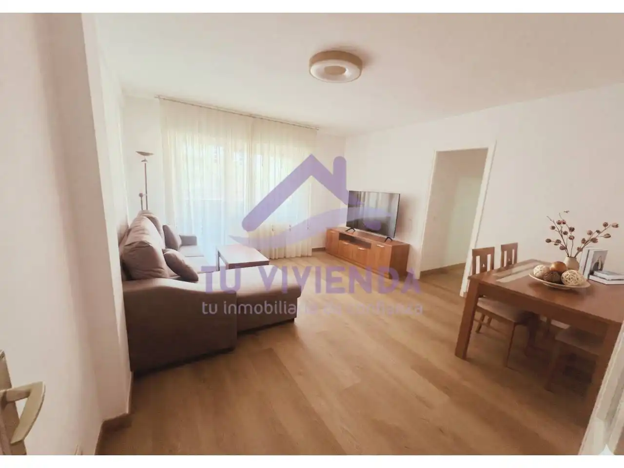 Sala de estar de Piso de alquiler en Valladolid con Calefacción, Terraza y Amueblado