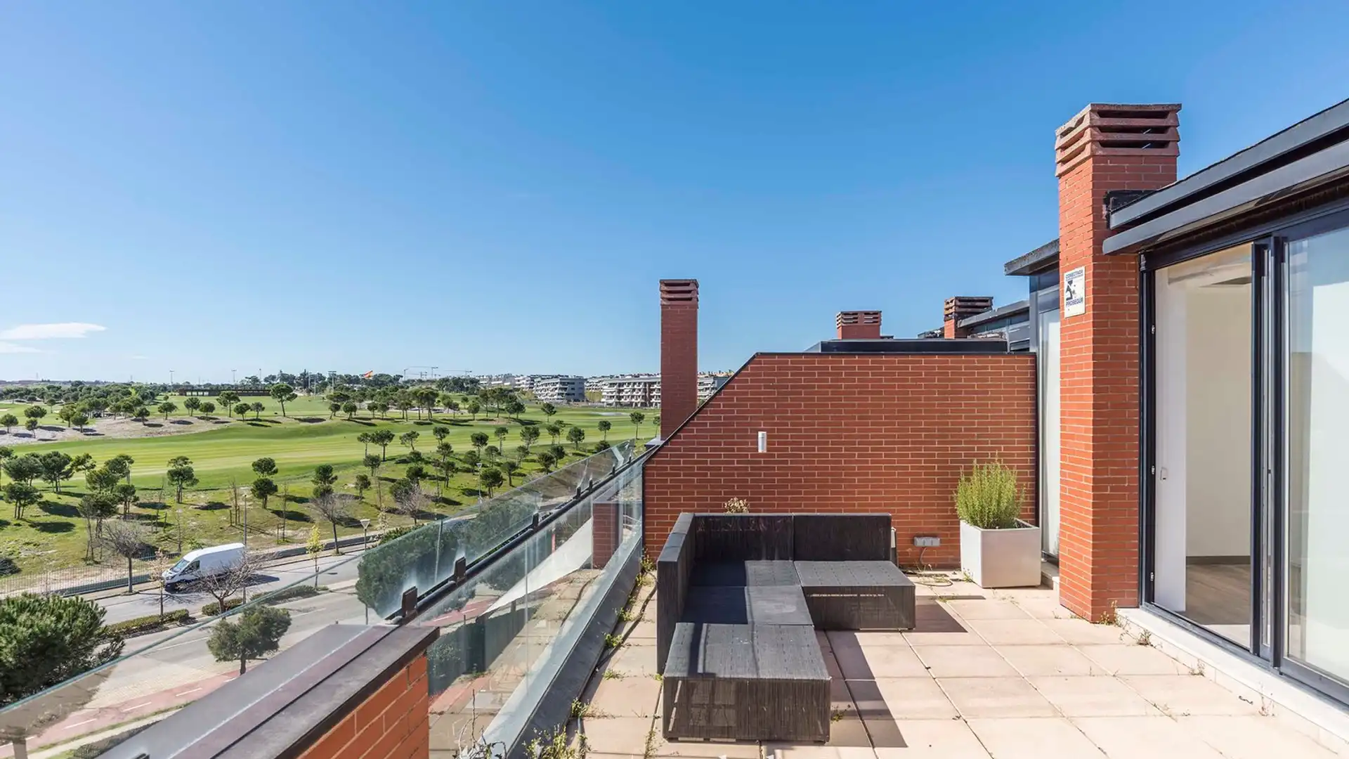 Terrace of Duplex for sale in Pozuelo de Alarcón  with Air Conditioner, Heating and Terrace