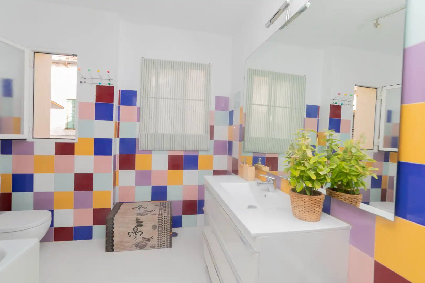 Baño de Piso de alquiler en Madrid con Aire acondicionado, Calefacción y Amueblado