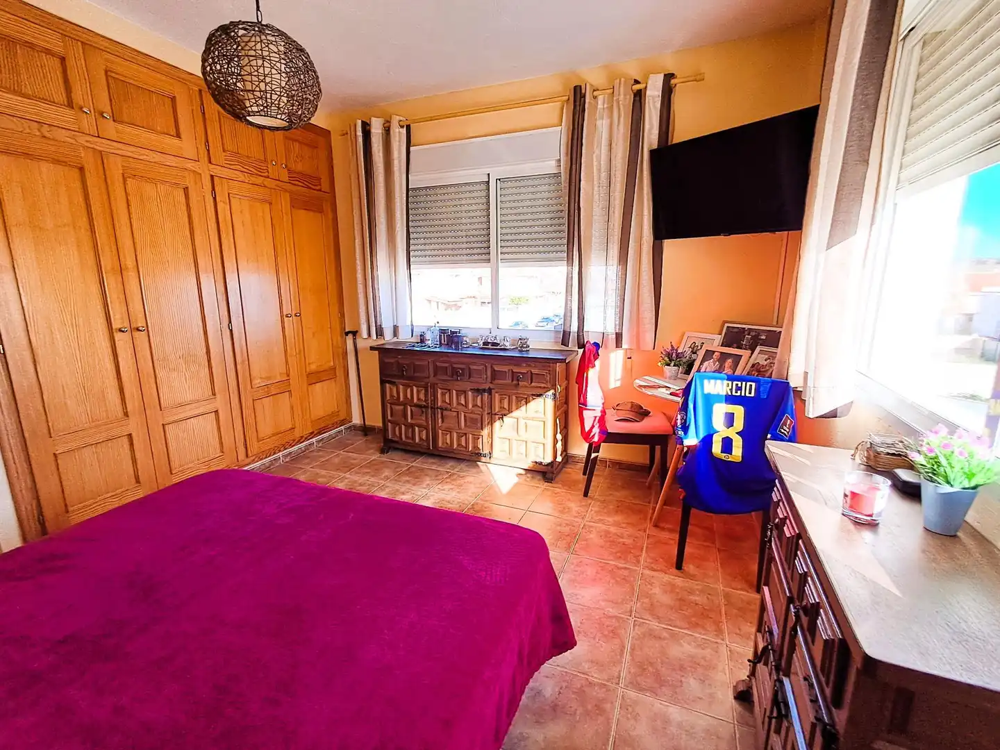 Habitación de Casa o chalet en venta en Águilas con Aire acondicionado, Calefacción y Jardín privado