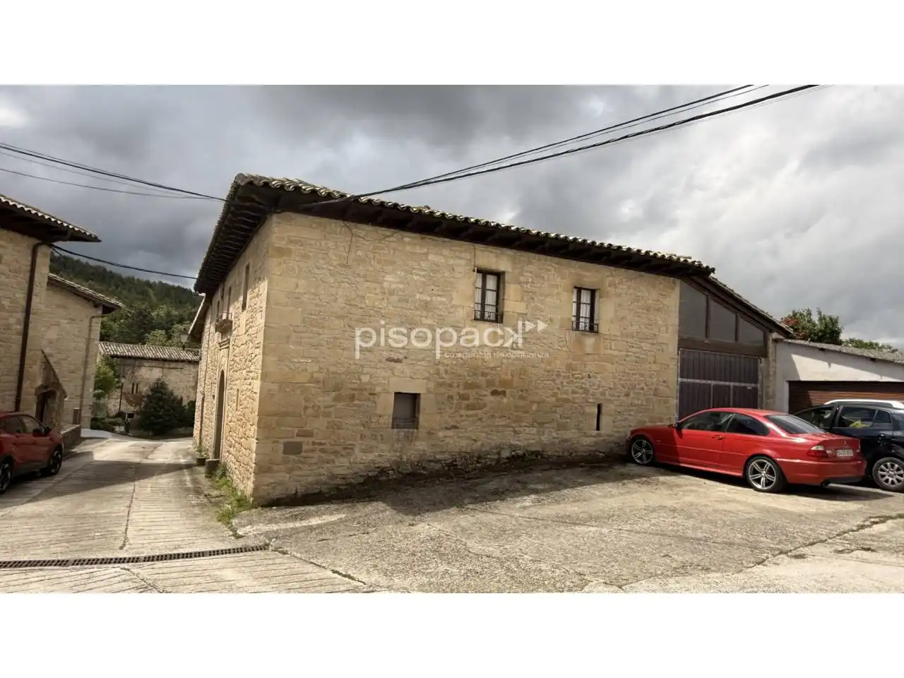 Vista exterior de Casa o chalet en venta en Unciti con Calefacción