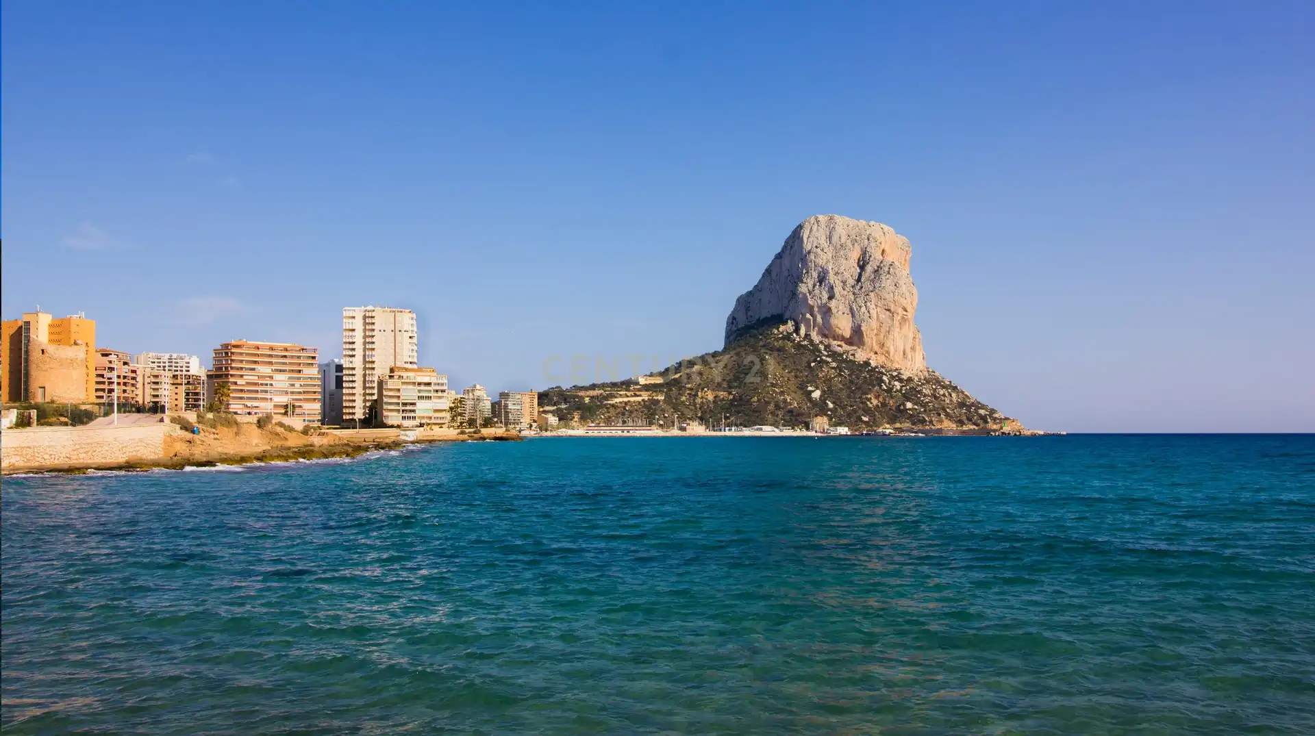 Vista exterior de Apartament de lloguer en Calpe / Calp amb Aire condicionat, Rentadora i Microones