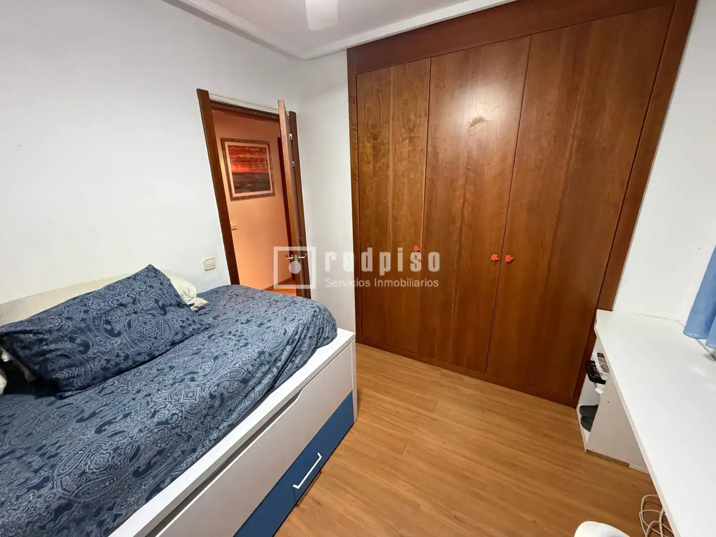 Bedroom of Flat for sale in Madrid  with Air Conditioner, Heating and Private garden