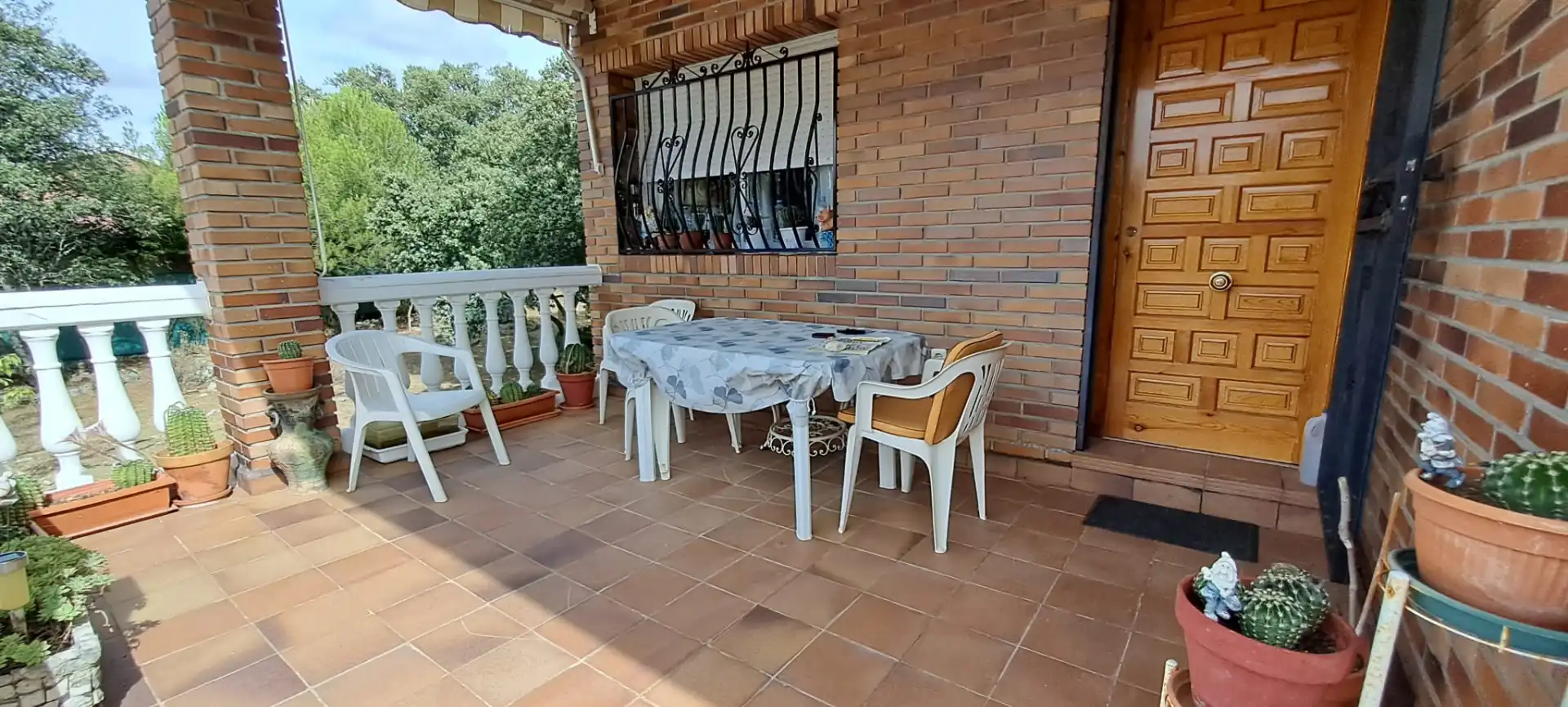 Terrassa de Casa o xalet en venda en Ituero y Lama amb Calefacció, Jardí privat i Moblat