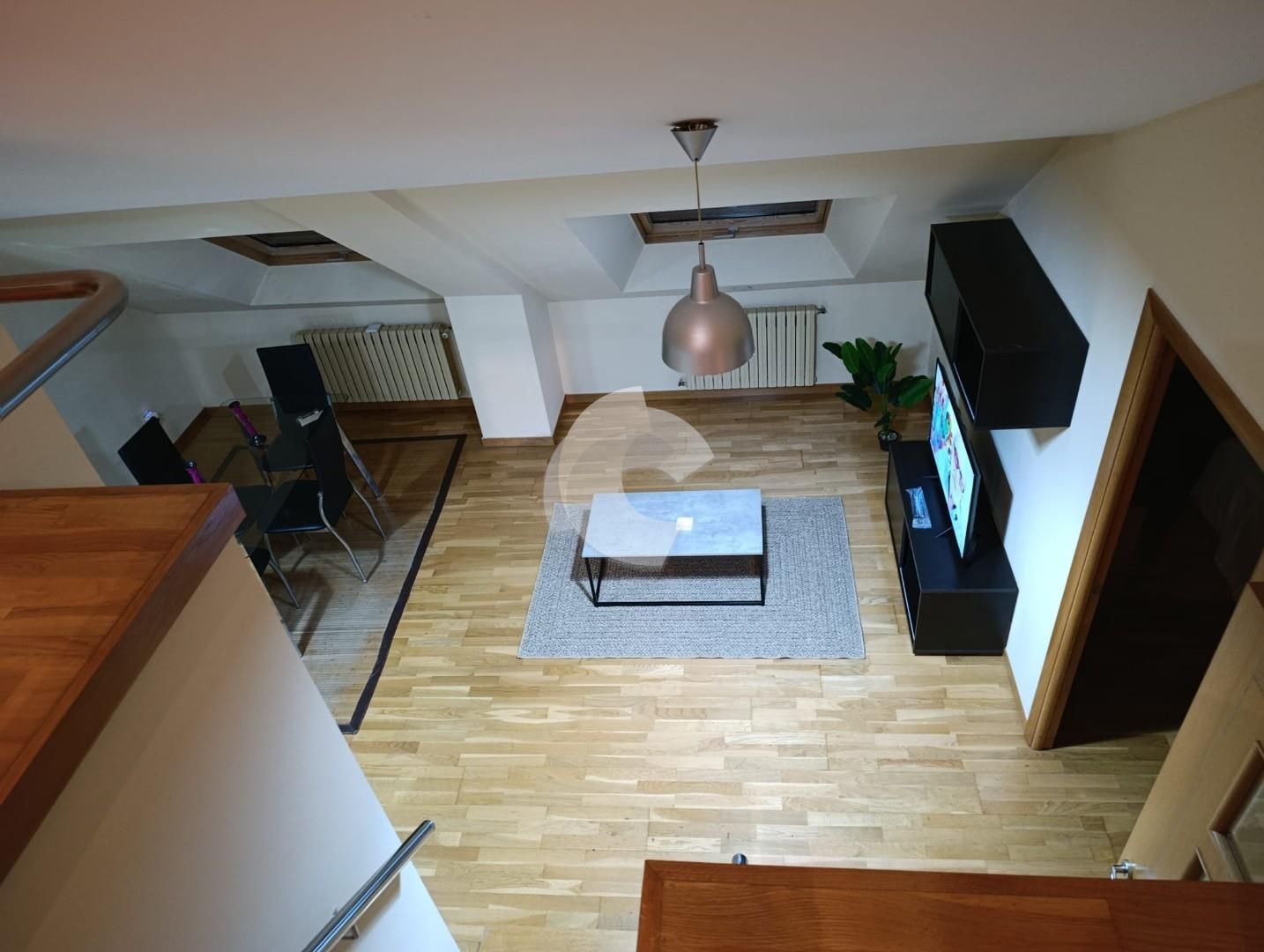 Sala d'estar de Dúplex de lloguer en Ourense Capital 