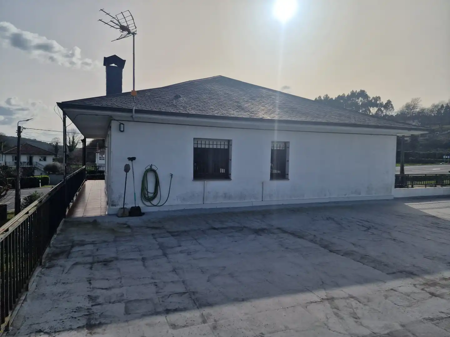Exterior view of Houses for sale in Arzúa  with Private garden, Terrace and Furnished