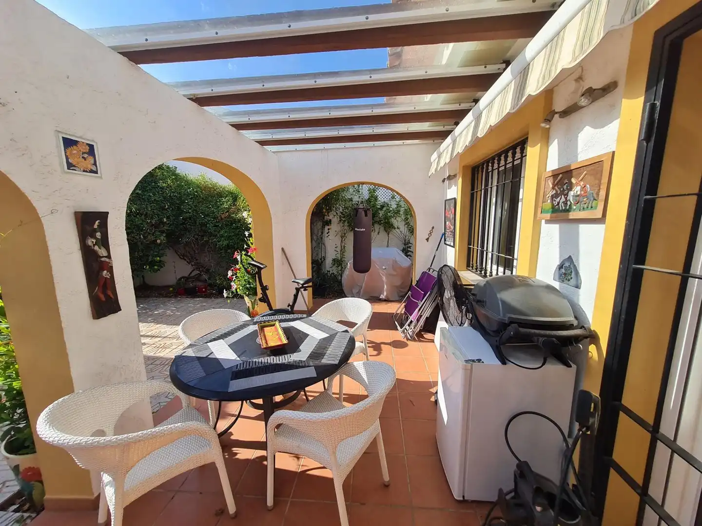 Terrassa de Casa o xalet en venda en Calpe / Calp amb Aire condicionat, Calefacció i Jardí privat