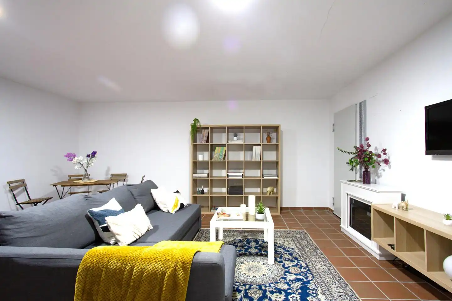 Sala de estar de Casa o chalet en venta en Aoiz / Agoitz con Jardín privado, Terraza y Amueblado