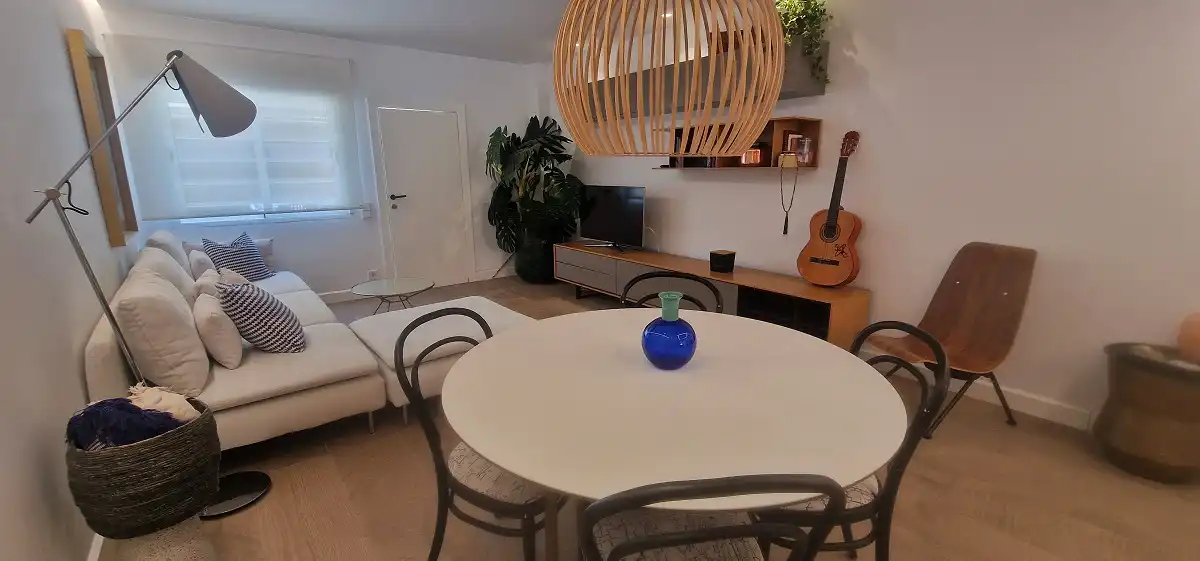 Sala de estar de Casa o chalet en venta en Santa Pola con Aire acondicionado, Jardín privado y Piscina