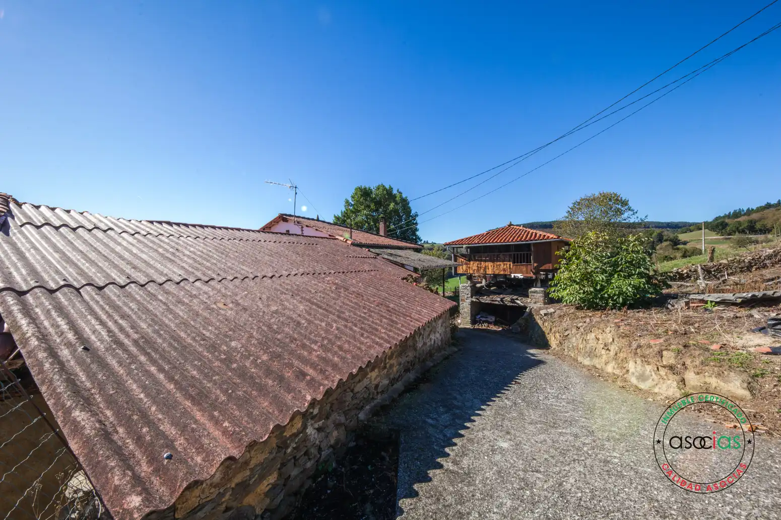 Vista exterior de Casa o chalet en venta en Tineo con Calefacción, Jardín privado y Terraza