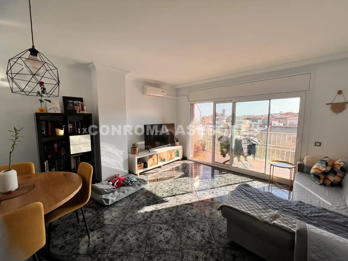Sala d'estar de Pis en venda en Malgrat de Mar amb Aire condicionat, Calefacció i Terrassa