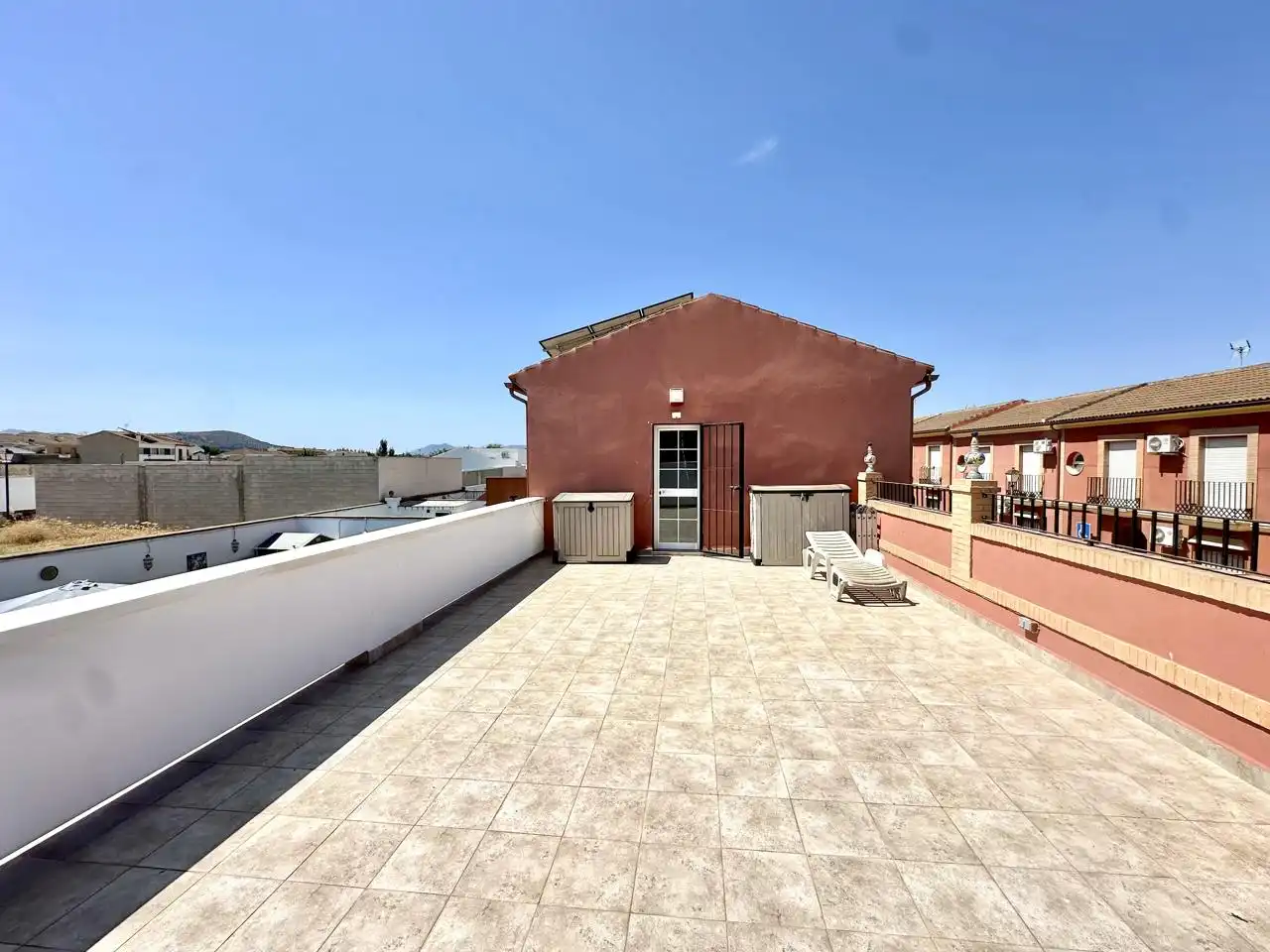 Terraza de Casa o chalet en venta en Fuente de Piedra con Aire acondicionado, Jardín privado y Terraza