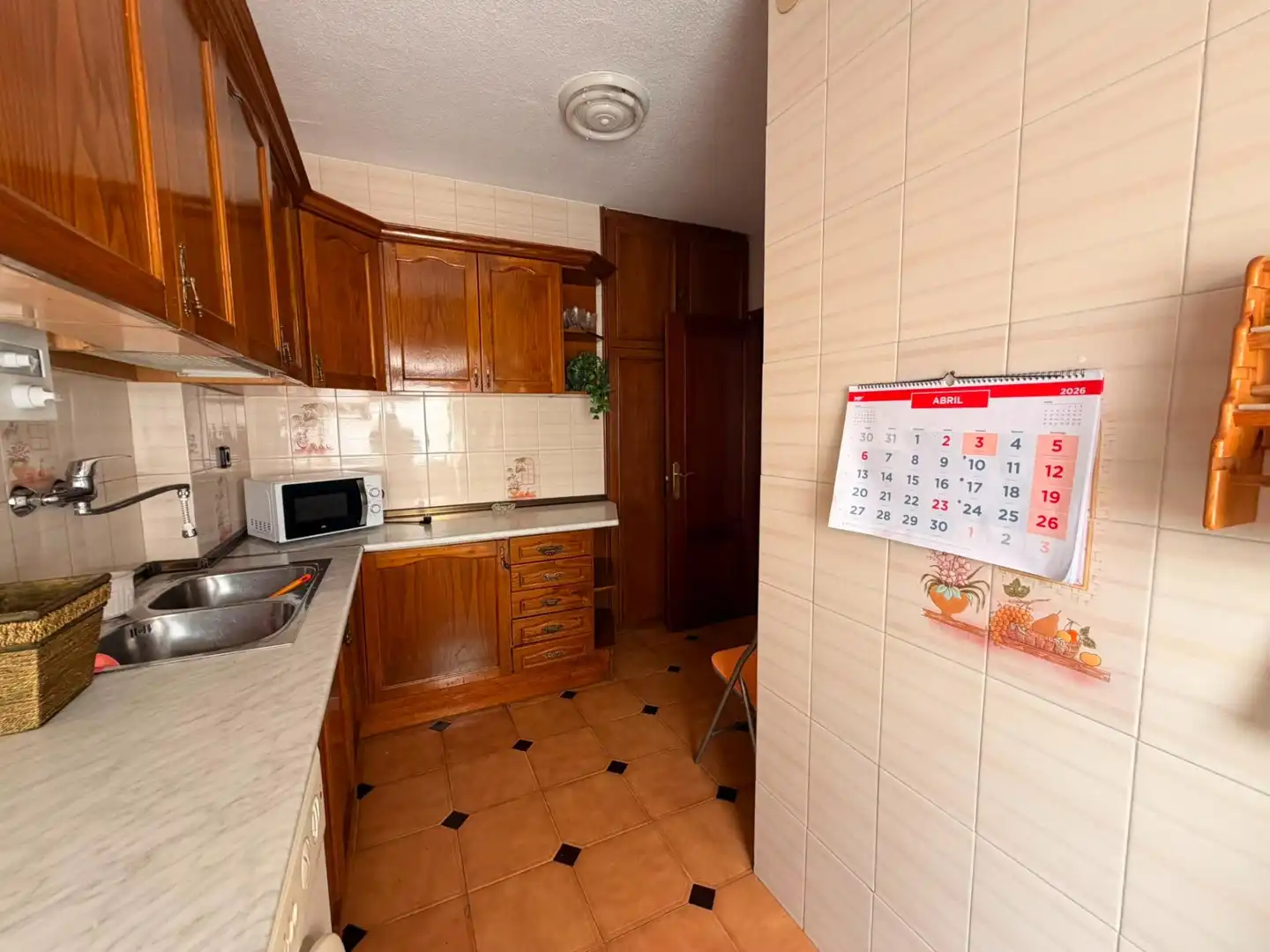 Cocina de Piso de alquiler en Mérida con Aire acondicionado, Calefacción y Amueblado