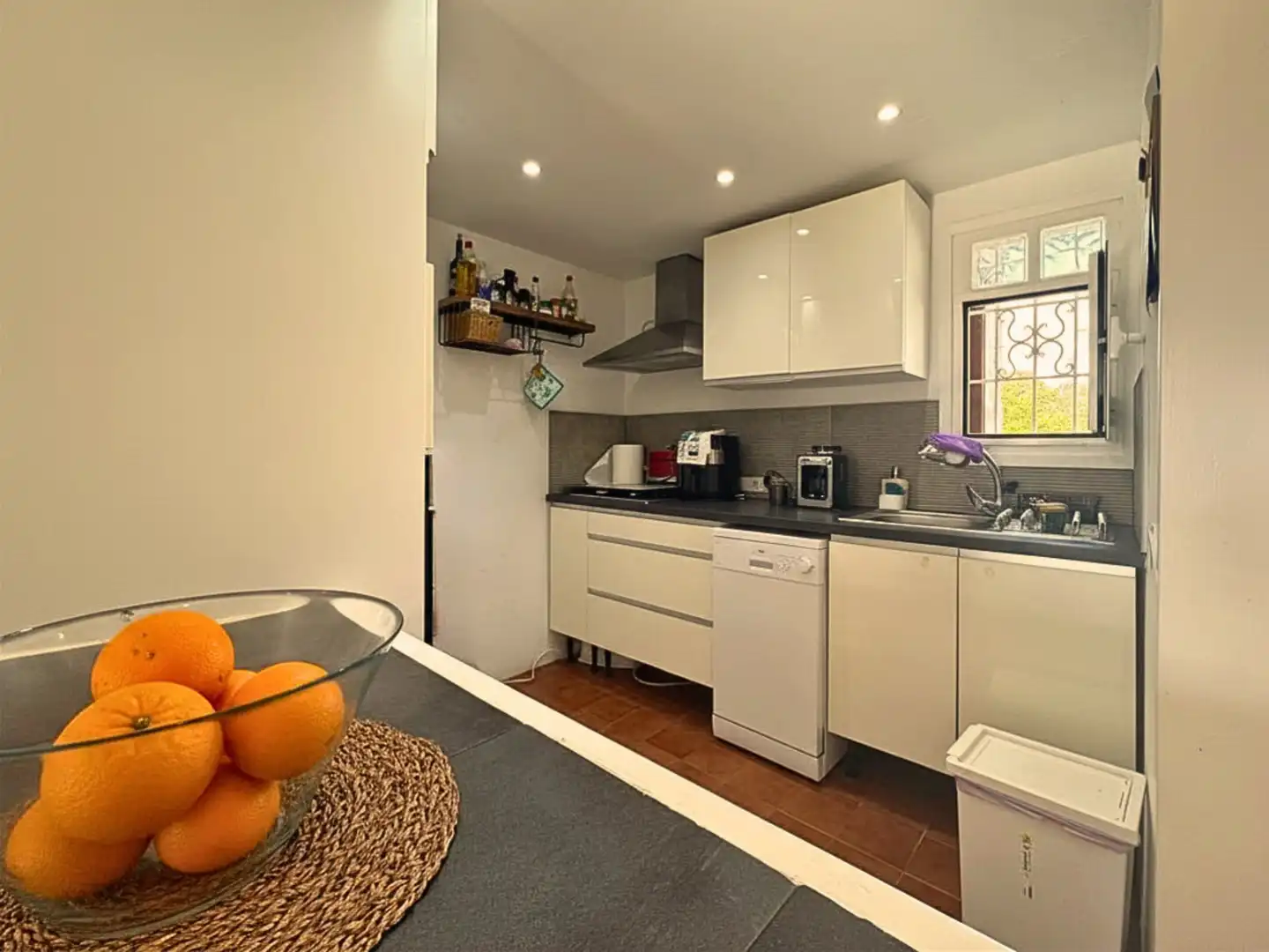 Küche von Wohnung zum Verkauf in Llucmajor mit Klimaanlage, Heizung und Terrasse