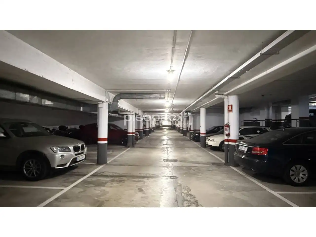 Parking of Flat for sale in  Pamplona / Iruña  with Heating, Parquet flooring and Terrace