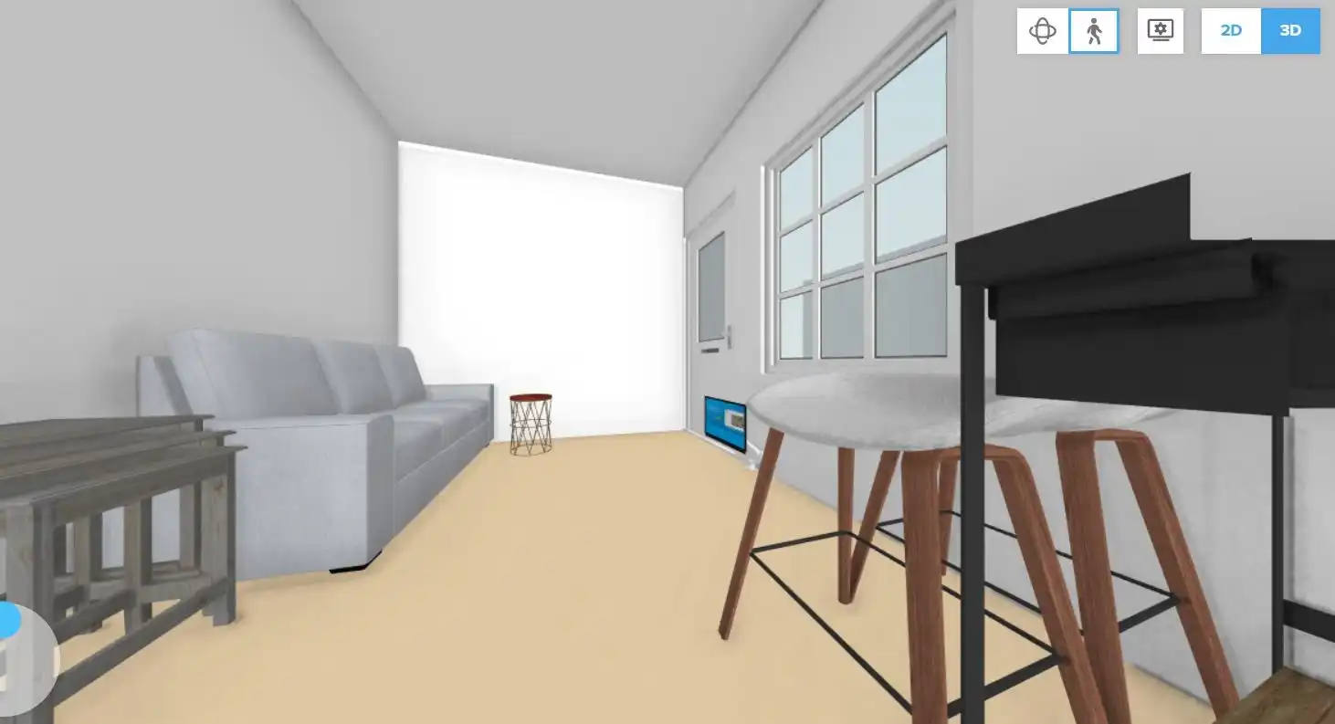 Sala d'estar de Apartament de lloguer en Madrid amb Calefacció, Moblat i Forn
