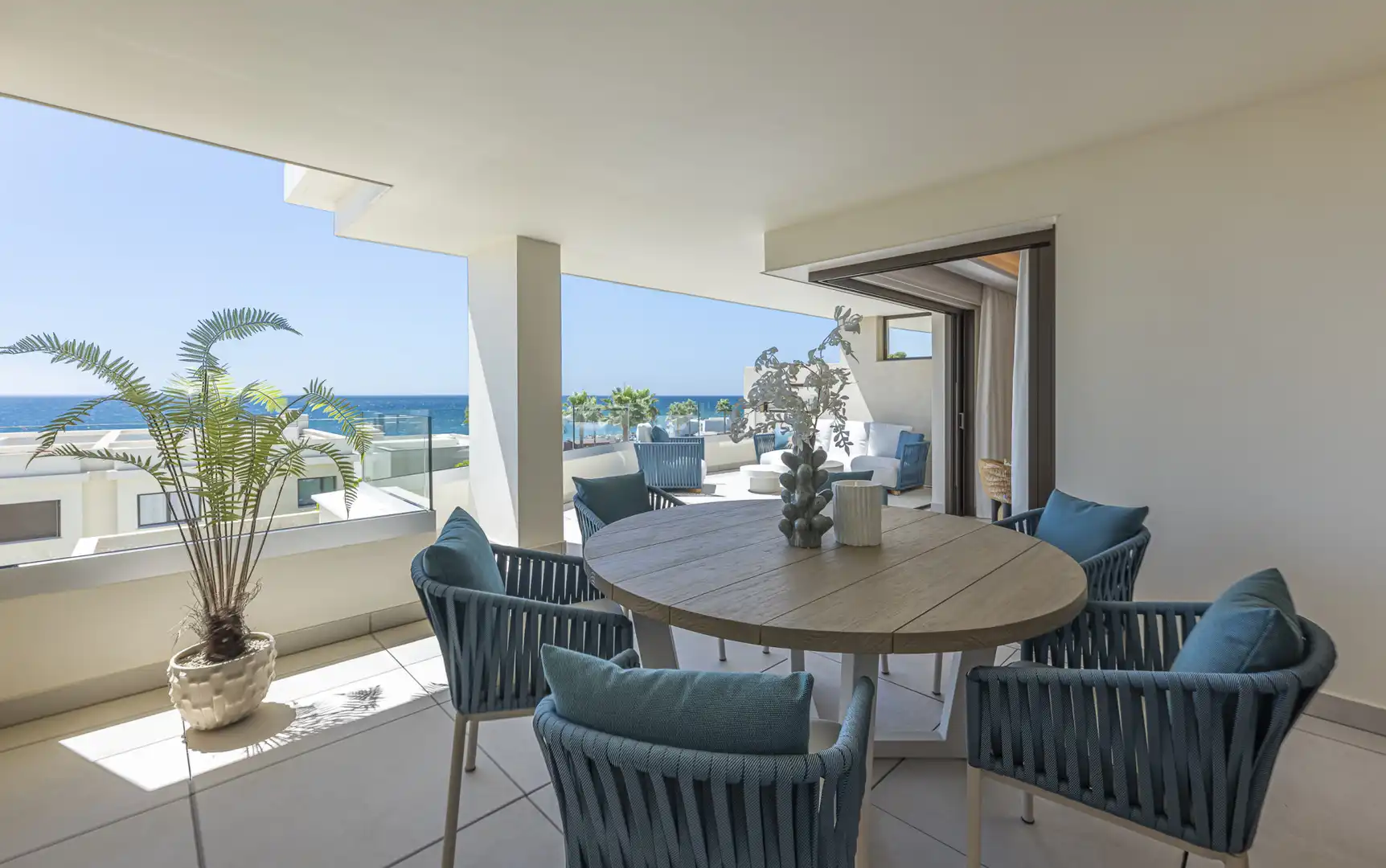 Terrassa de Apartament en venda en Estepona amb Aire condicionat, Terrassa i Traster