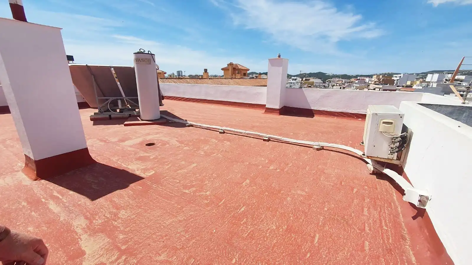 Terraza de Ático en venta en Fuengirola con Aire acondicionado, Amueblado y Horno
