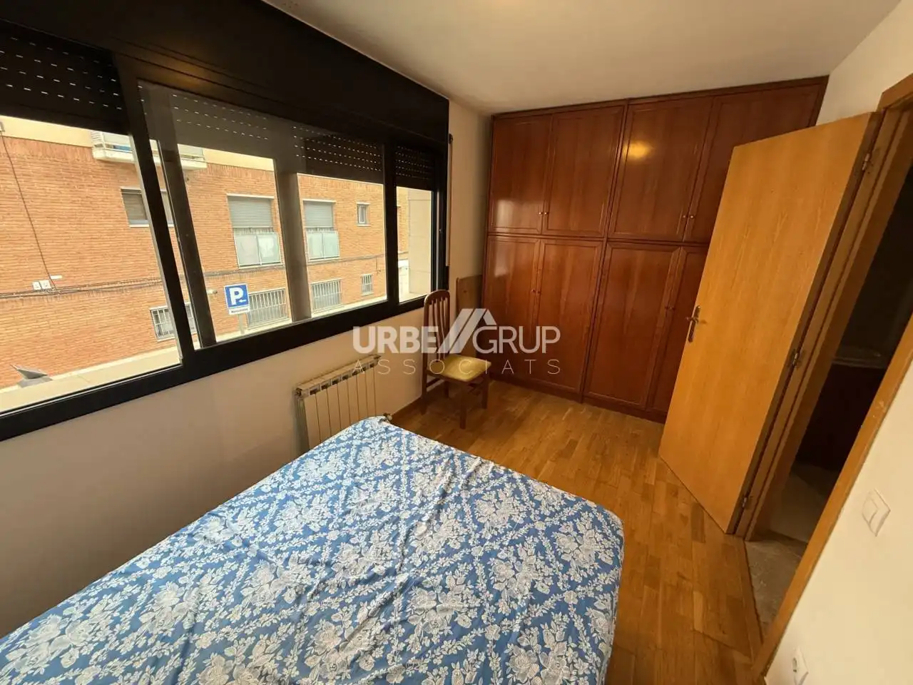Bedroom of Flat for rent in Terrassa  with Air Conditioner, Heating and Furnished