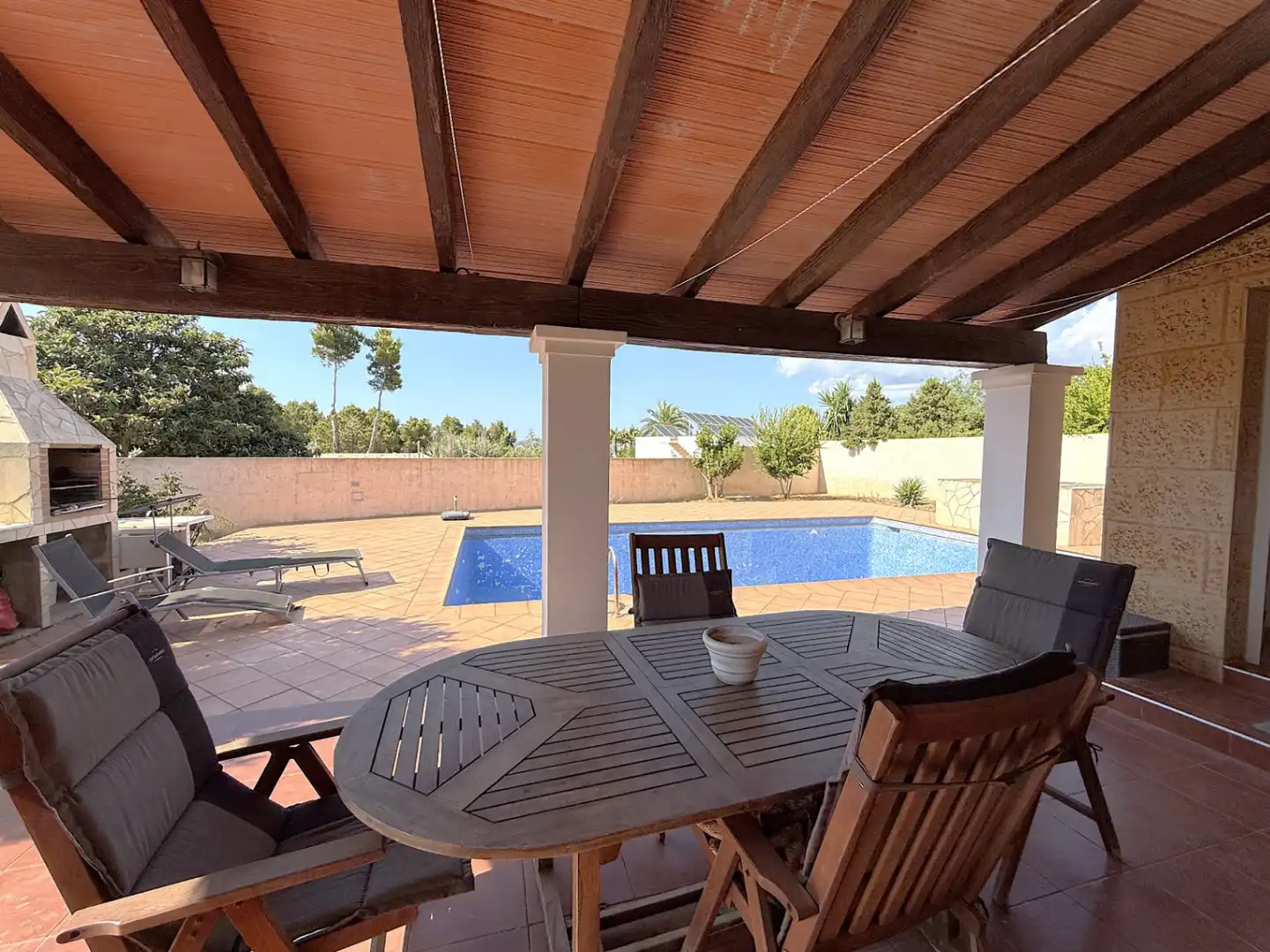 Terrassa de Casa o xalet en venda en Sant Josep de sa Talaia amb Aire condicionat, Calefacció i Terrassa