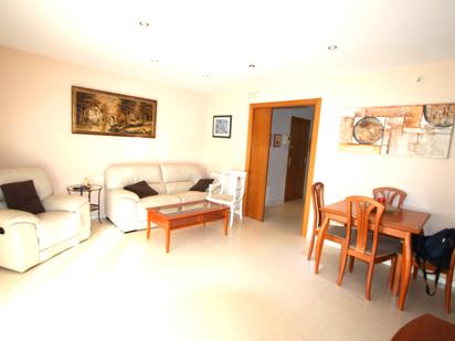 Living room of Attic for sale in Badalona  with Heating, Private garden and Terrace