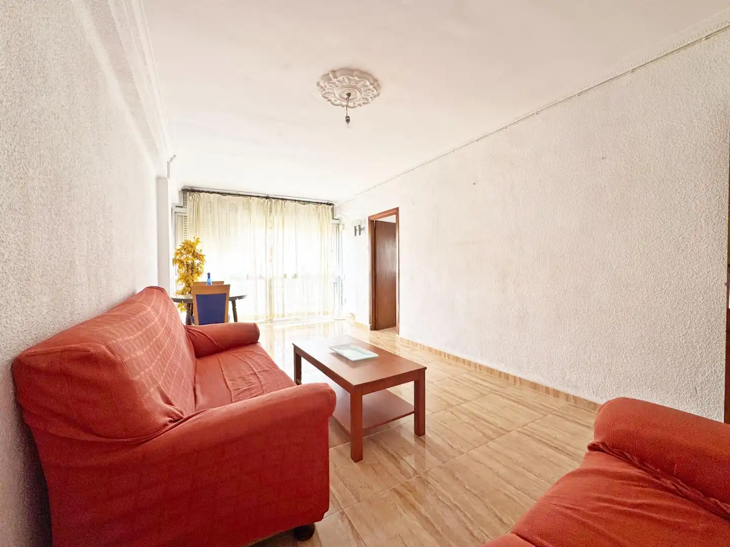 Sala de estar de Piso en venta en Málaga