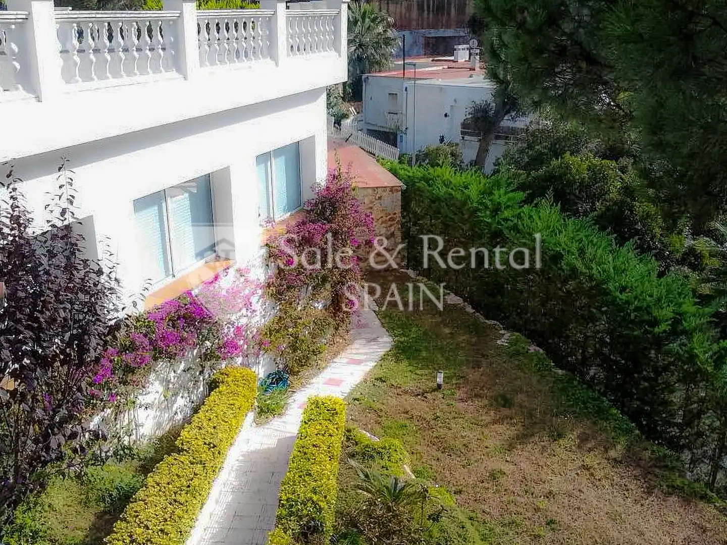 Jardí de Casa o xalet en venda en Lloret de Mar amb Aire condicionat, Jardí privat i Terrassa