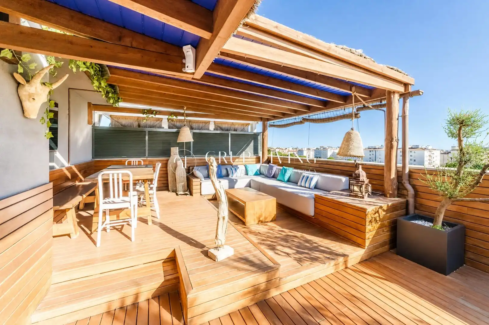 Terraza de Piso en venta en Sitges con Calefacción, Jardín privado y Terraza