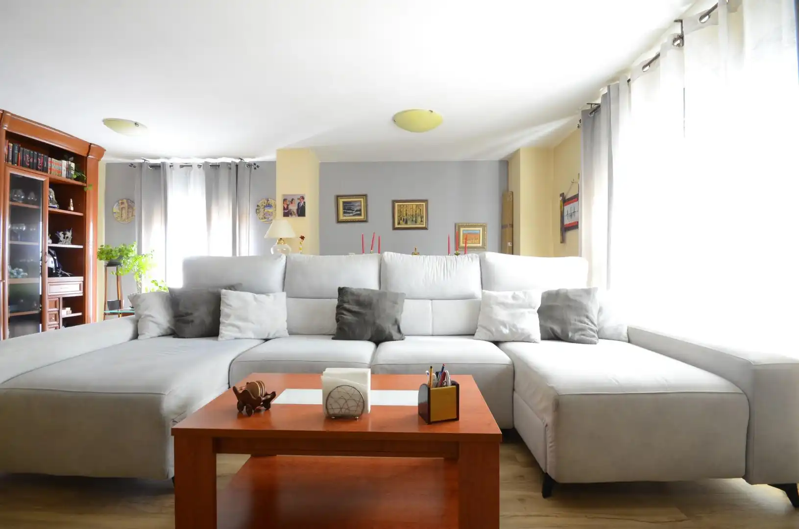 Wohnzimmer von Wohnung zum Verkauf in Ayamonte mit Privatgarten, Terrasse und Gemeinschaftspool