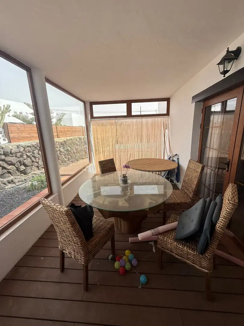 Terrace of Houses for sale in La Oliva  with Private garden, Terrace and Storage room